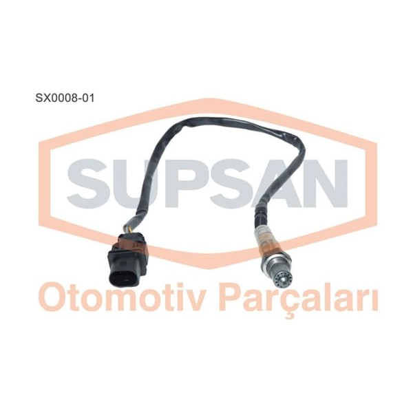 SUPSAN SX0008-1 Sensör Oksijen Opel Astra J 1.3 Cdti Eng. A13Dte - Corsa D 1.3 Cdti Eng. A13Dtc. Z13