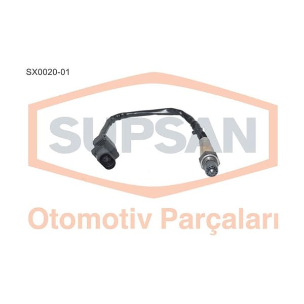 SUPSAN SX0020-1 Oksijen Sensörü Beetle 1.4Tsı 11- Golf IV 1.6Fsı 03-04 Golf V 1.4Fsı 03-06 750Mm