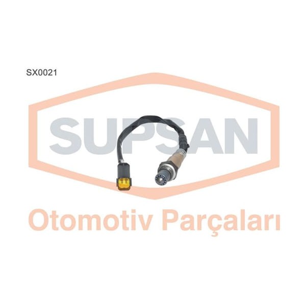 SUPSAN SX0021 Sensör Oksijen Fiat Palio. Bravo. Marea 1.6 16V Tork Motor Eng. 182 A 4.000 - 182 B6.0 