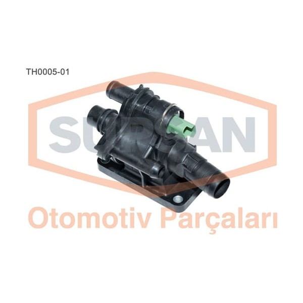 SUPSAN TH0005-1 Termostat Ford Fiesta/Fusion 1.6 TDCI 90Bg Eng. Hhjc-Hhjd-Hhje-Hhjf-Ubja 2001-2012 -