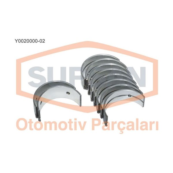 SUPSAN Y0020000-2 Ana Yatak 0.20 Palio Siena Doblo Tempra Uno 1.4 1.6 16V 1.6