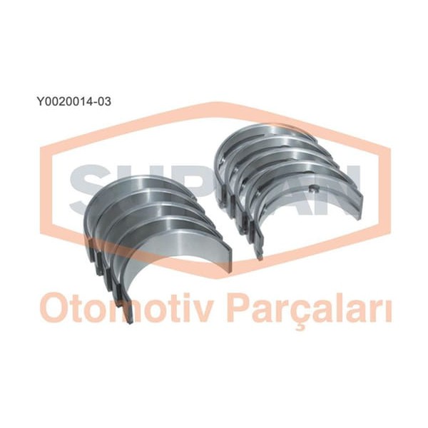 SUPSAN Y0020014-3 Ana Yatak 0.75 Logan Renault 9 Renault 12 R19 CLIO II Symbol Megane 1.4 8V K7J 1.6