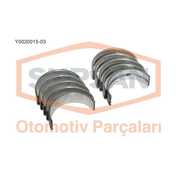 SUPSAN Y0020015-3 Ana Yatak 0.75 Logan I Renault 9 D R11 Txe R11 Flash R19 D Express Megane I 1.7
