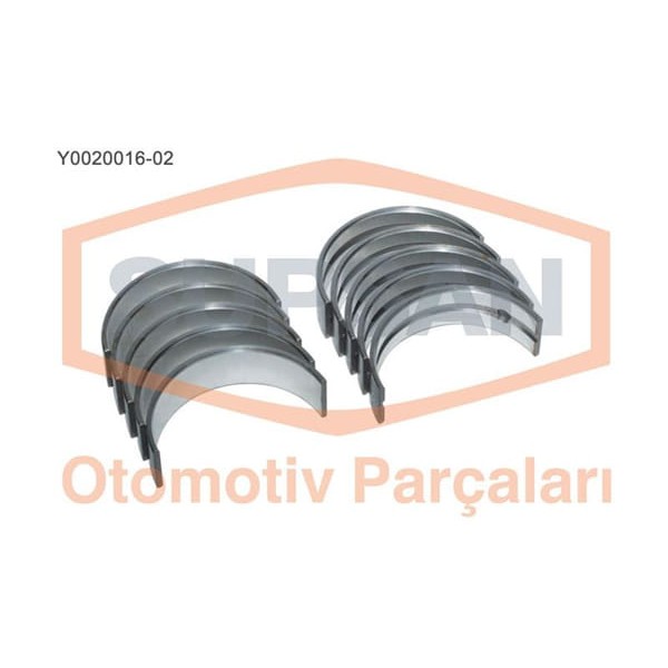 SUPSAN Y0020016-2 Ana Yatak 0.50 R19 Kangoo Megane Laguna Trafic / Vivaro 1.9D F8Q Em Ym