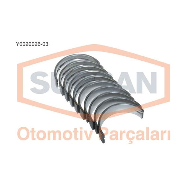 SUPSAN Y0020026-3 Ana Yatak 0.75 Astra Vectra Corsa C Kadett 1.7 TDI 16V Y17Dt 