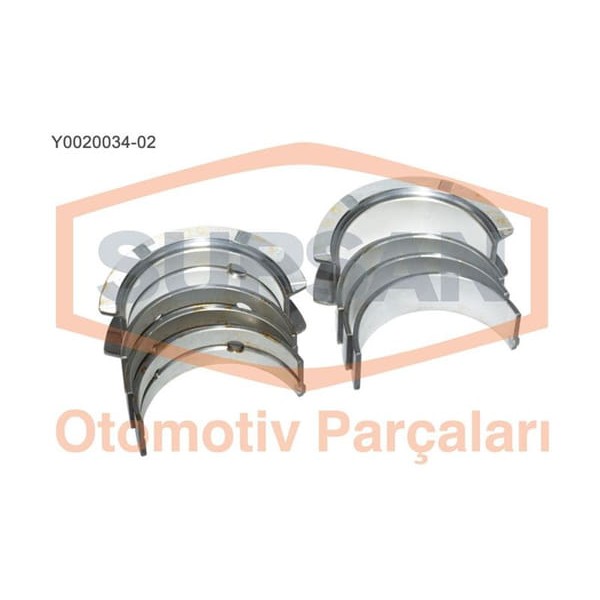 SUPSAN Y0020034-2 Ana Yatak 0.50 Accent Admire 03-06 1.5 CRDI 3Cyl