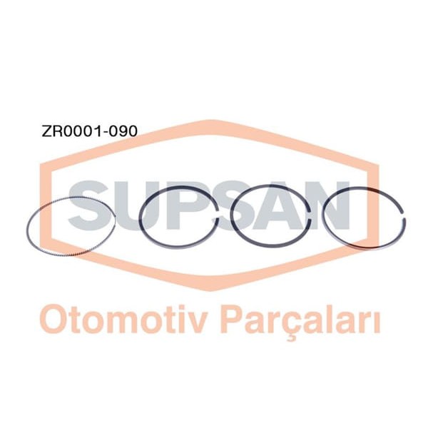 SUPSAN ZR0001-90 Segman Ford Connect 1.8 TDCI 90Bg Duratorq Eng. Hcpa-Hcpb-P9Pa-P9Pb-P9Pc-P9Pd-R3Pa- 