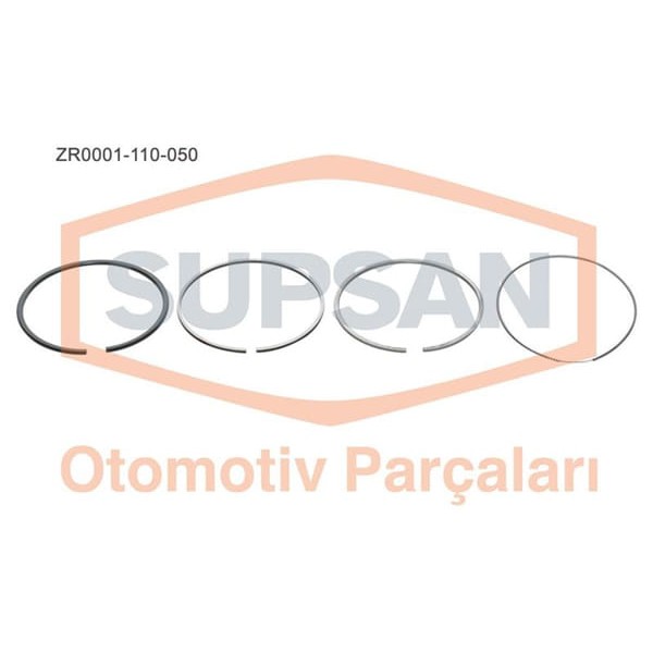 SUPSAN ZR0001-110-50 Segman Ford Transit Connect 1.8 TDCI Eng. Rwpa - Rwpc - Rwpd 110Bg 