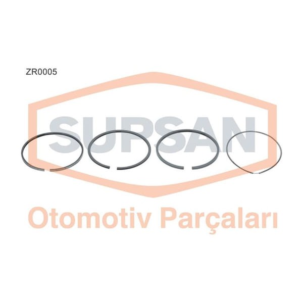 SUPSAN ZR0005 Segman Ford Focus 1.6 TDCI Duratorq 16V Eng. Dv6 109Bg 2003 - ..