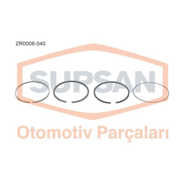 SUPSAN ZR0008-40 Segman Fiat Doblo. Palio. Albea. Punto 1.3 Multijet 16 V / 1.3 Jtd 16V Eng. 188 A9. 
