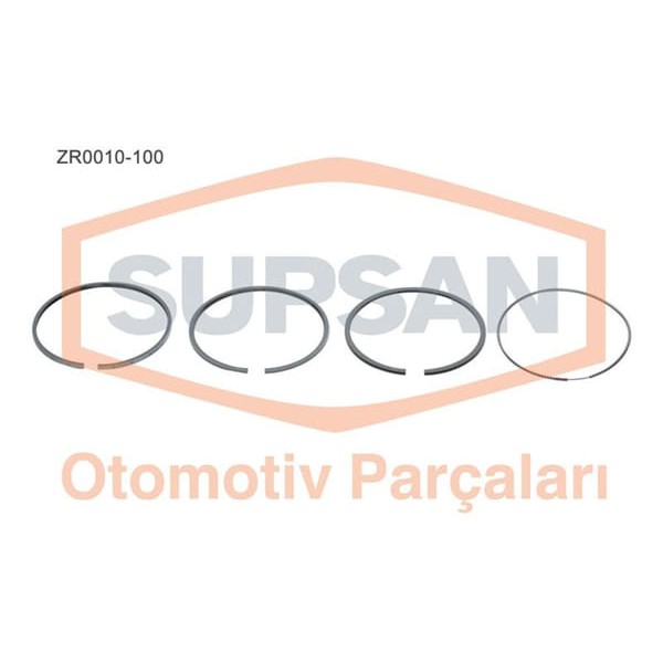 SUPSAN ZR0010-100 Segman Renault Kangoo / Clio / Megane II / Laguna III 1.5 Dci Eng. K9K 65-90-100-1
