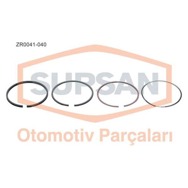 SUPSAN ZR0041-40 Segman Fiat 131 1600 - Doğan - Kartal - Şahin 60 Kw 80 Bg 