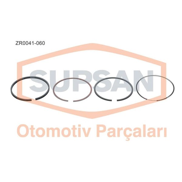 SUPSAN ZR0041-60 Segman Fiat 131 1600 - Doğan - Kartal - Şahin 60 Kw 80 Bg