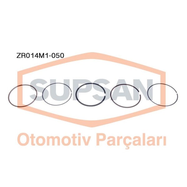 SUPSAN ZR014M1-50 Segman Renault Clio II 1.6 Rn/Rt Eng. K7M744-745-746 - Kangoo 1.6İ Eng. K7M746 - M
