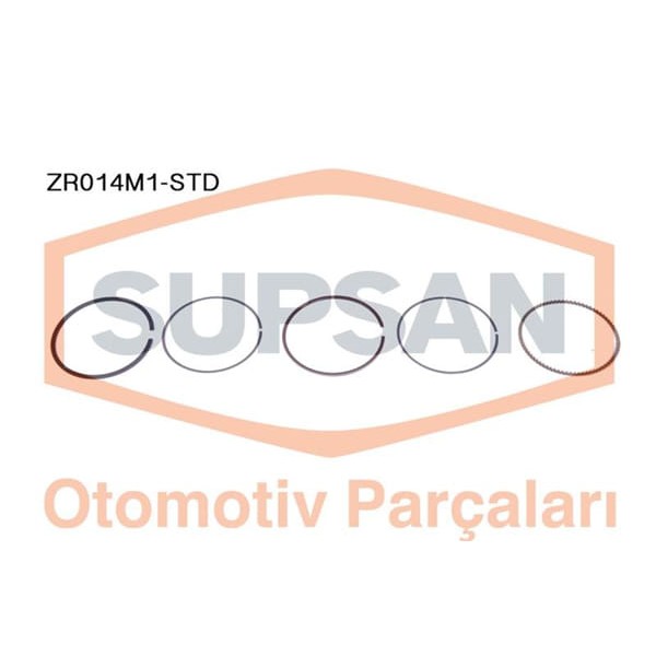 SUPSAN ZR014M1-STD Segman Renault Clio II 1.6 Rn/Rt Eng. K7M744-745-746 - Kangoo 1.6İ Eng. K7M746 -