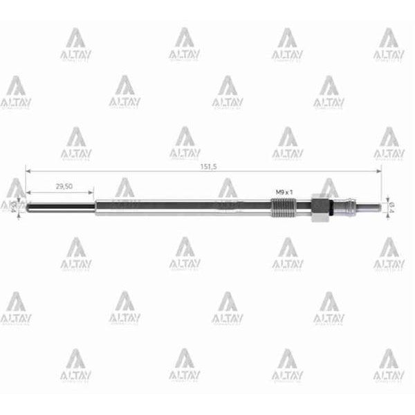 SVAC SV002 Isıtma Kızdırma Bujisi Alfa Romeo Gx4151 