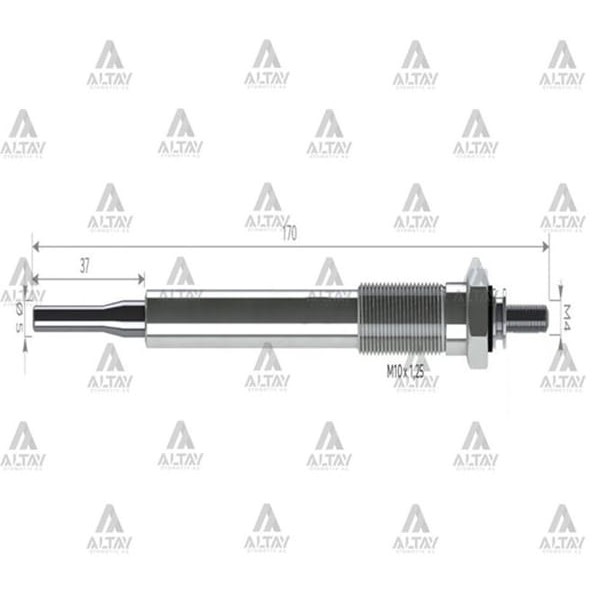 SVAC SV092 Isıtma Kızdırma Bujisi Hilux Vigo 2Kdftv Hıace Avensis 2.0 Land Cruiser 3.0 19850-30010 G 