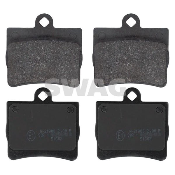 SWAG 10916152 Fren Balatası Takımı FEBI 16152 