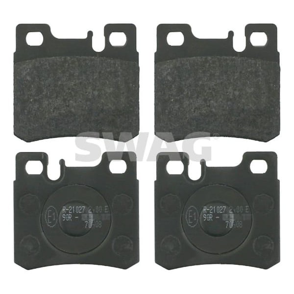 SWAG 10916153 Fren Balatası Arka E Serisi A124 E200 E220 E320 E36 T124 E200 E220 E250 E280 E E Seris