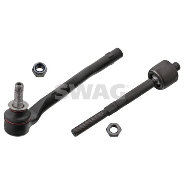 SWAG 10937864 Rot Mili Uç Parçası Ve Emniyetli Somun İle FEBI 37864