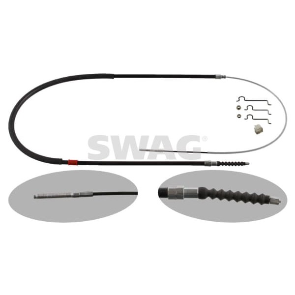 SWAG 20936673 El Fren Teli Arka Sol E39