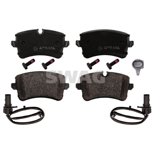 SWAG 30116016 Arka Fren Balatası A6 (4G2) A6 Avant (4G5) 2,8 Fsı / 2,8Fsı Quattro / 2,0TDI / 3,0TDI