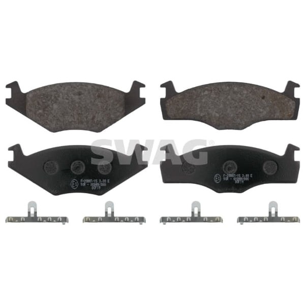 SWAG 30916076 Fren Balatası Takımı FEBI 16076