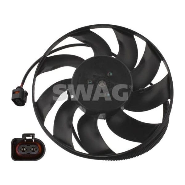 SWAG 30940637 Fan Motoru Davlumbazlı Küçük Olan 350W 290Mm Transporter T5 1.9 Axa Axb Axc 03-09 
