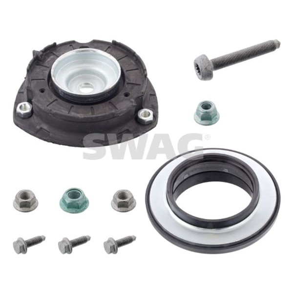 SWAG 30945497 Amortisör Tablası Takozu Üst Rulmanlı Kit Golf Vıı Leon Audi Tt A3 Octavia 13- 