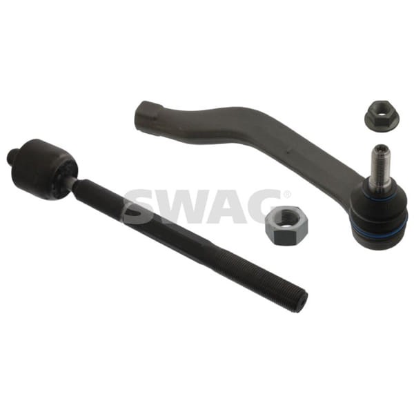 SWAG 60943688 Rot Mili Uç Parça. Somun Ve Emniyet Somunu Dahil FEBI 43688