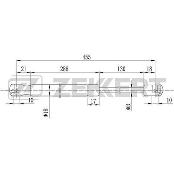 TUFF SUPPORT 612989 Bagaj Amortisörü Focus Hb 98-01