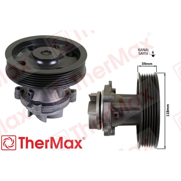 THERMAX T01.115 Devirdaim Astra H Corsa C D Combo Linea Doblo Albea Punto Fiorino Bipper Nemo 1.3Mtj 