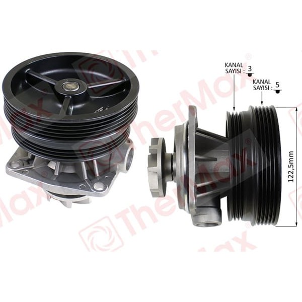 THERMAX T01.118 Devirdaim Bravo Brava 96-01 Doblo 01-Marea 99-02 Palio 96- 1.6 16V Pa629