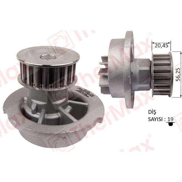 THERMAX T01.130 Devirdaim Kalos 1.4 Rezzo 1.6 05- Daewoo Kalos 1.4 02- Lanos 1.4 1.5 97- Pa694 