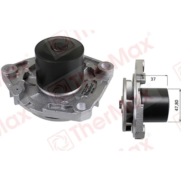 THERMAX T01.175 Devirdaim Su Pompası Doblo 09- Marea Bravo Stilo / 159 / Astra H 04- Vectra C Insign 