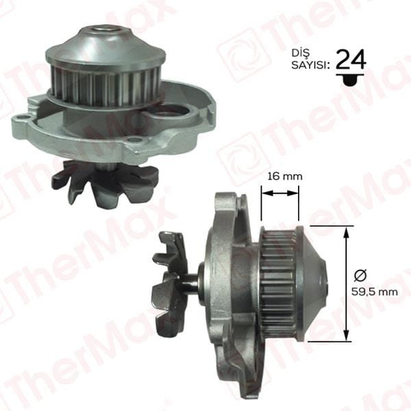 THERMAX T01.181 Devirdaim Palio 99-Doblo 00-Albea Panda Punto 1.2 Pa739 