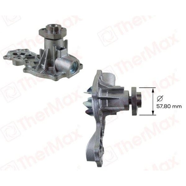 THERMAX T01.185 Devirdaim Golf III Polo Cla. Caddy Cordoba Ibiza 1.6 100 Hp 97-02 Aft 