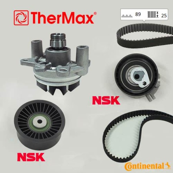 THERMAX T15.167 Triger Eksantrik Gergi Seti Devirdaimlı 089×250 Master II Movano Laguna II 01- Trafi 