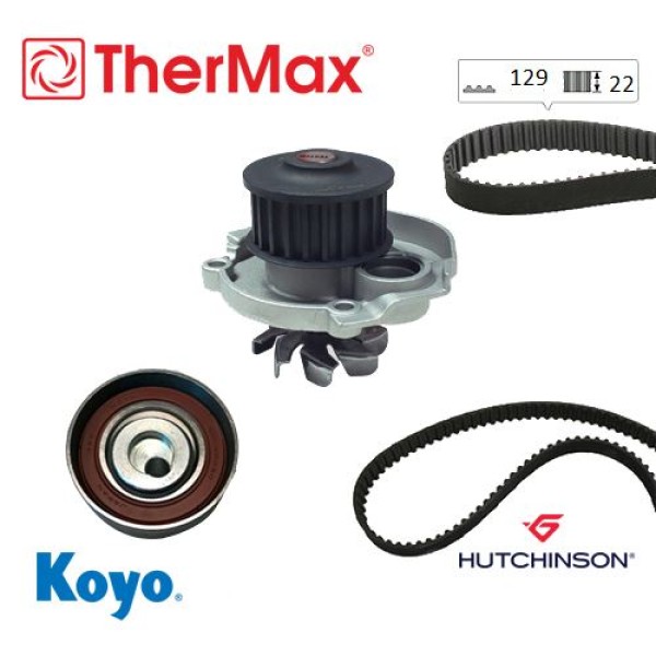 THERMAX T15.177 Triger Eksantrik Gergi Seti Devirdaimlı Albea Punto Linea Idea Stilo Brava Ypsılon 1 