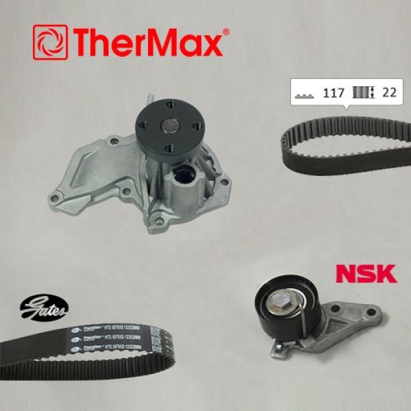 THERMAX T15.186 Triger Eksantrik Gergi Seti Devirdaimlı Focus 98-04 -Fusion 02- 1.4 1.6 Fiesta IV V