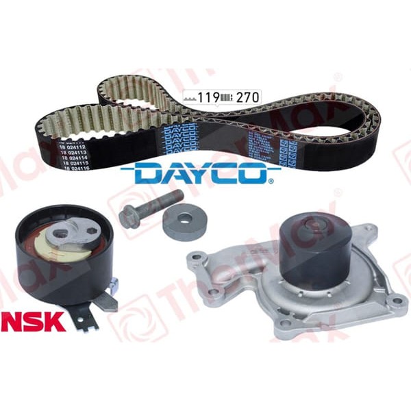 THERMAX T15.188 Triger Eksantrik Gergi Seti Devirdaimlı CLIO IV Kangoo III Dokker Logan II Lodgy San