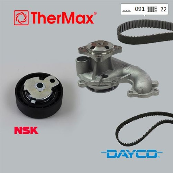 THERMAX T15.208 Triger Eksantrik Gergi Seti Devirdaimlı Focus I II 98- -C-M Ax Mondeo IV 07- Connect