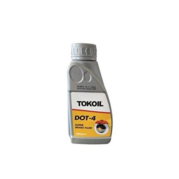 TOKOIL DOT4-50 Fren Hidrolik Yağı Dot-4 500 Ml (Kolısı 24 Ad) 
