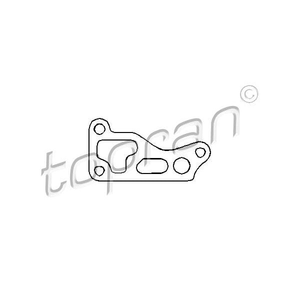 TOPRAN 100312001 Yağ Filtre Braket Contası (Vw:Caddy 83-03 Golf 82-98 Passat 85-00 Polo 95-02) 