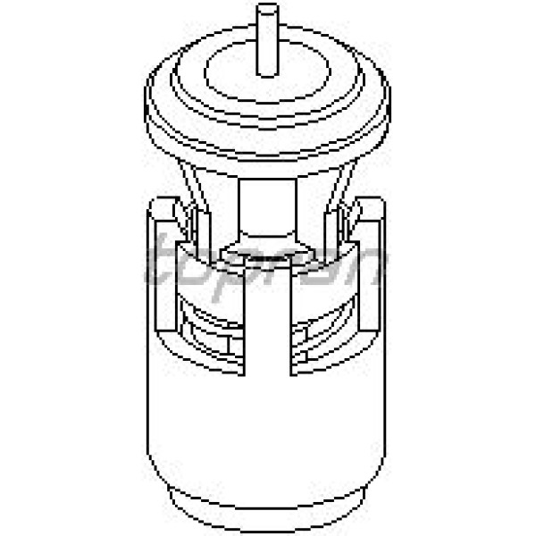 TOPRAN 100616001 Termostat (Vw: Golf IV V - Polo Clasıc 1.4 1.6)