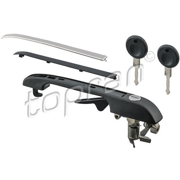 TOPRAN 102878001 755 Kapı Dış Açma Kolu Sol Ön Anahtarlı Golf II-Passat 82 88 - Polo 85 94 - Jetta I