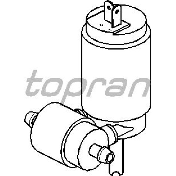 TOPRAN 103443001 Cam Su Motoru (Opel: Astra F- Corsa A-B -Vectra A)