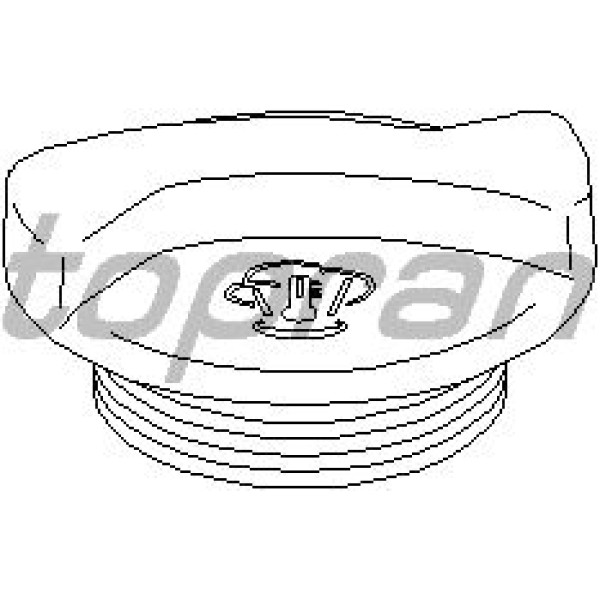 TOPRAN 103451001 Su Depo Kapağı-(Vw: Polo/Poloclassıc/Caddy/Golf III/Vento/Transporter T4)