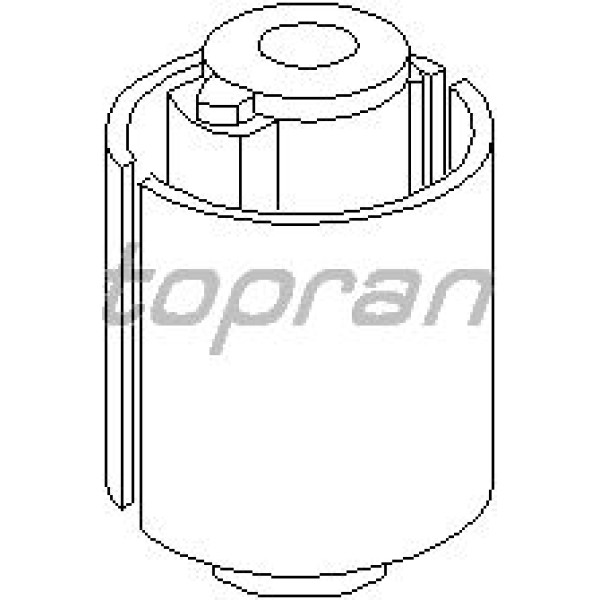 TOPRAN 104055001 Burç Salıncak Arka (VW : Transporter IV) 