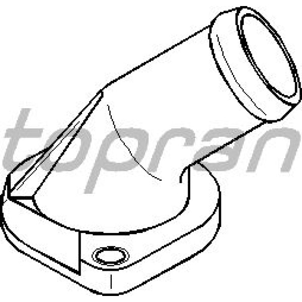 TOPRAN 108188001 Su Flanşı (VW Passat 97-00  Audi A4 95-01  A6 95-01) 